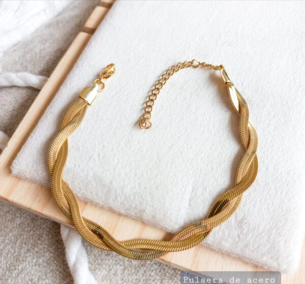 Pulsera de acero
